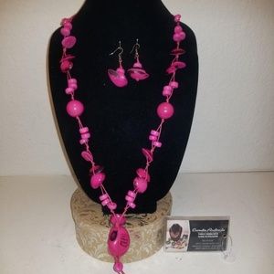 Necklaces and earring